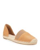 Lady Nubuck D'orsay Flat Espadrilles