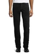 5-pocket Straight-leg Corduroy Pants, Worn Charcoal