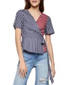 Mixed Stripe Cotton Top