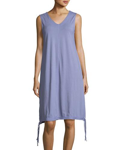 Traveller Drawstring-hem Dress
