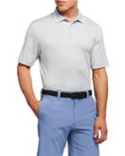Men's Micro-stripe Polo