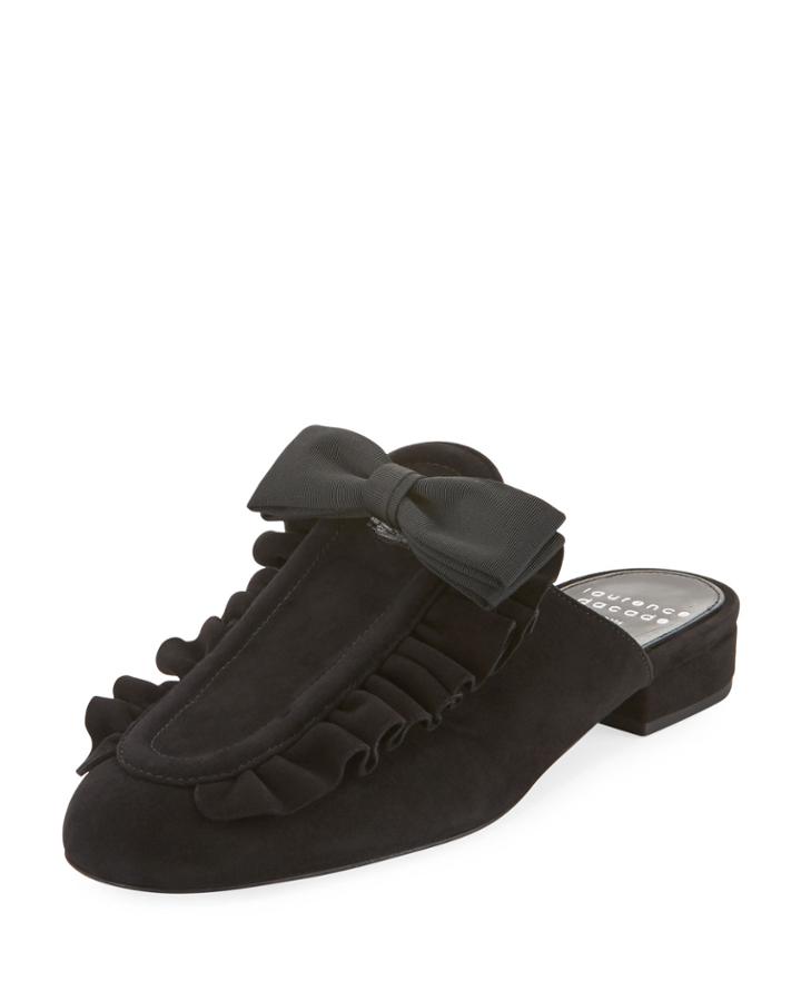 Planet Ruffled Suede
