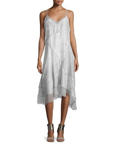 Shirley Sleeveless Handkerchief Dress