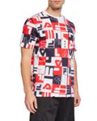 Men's Mylo Logo Patchwork T-shirt