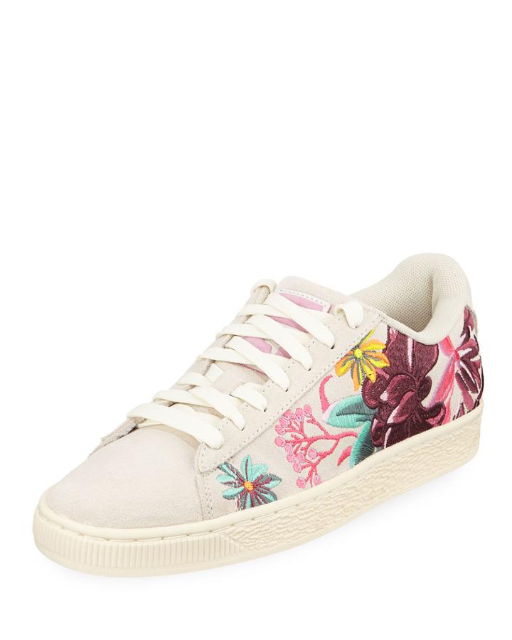 Suede Hyper Embellished Low-top