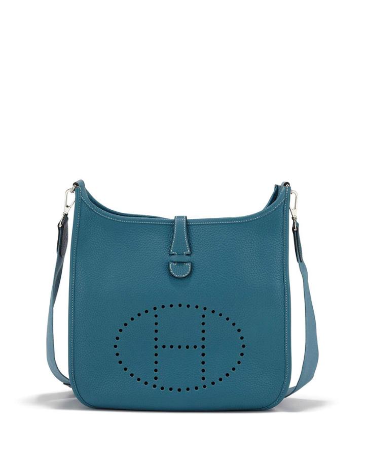 Evelyne Iii Pm Clemence Bag, Blue Jean