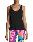 Strappy Sleeveless Jersey Top