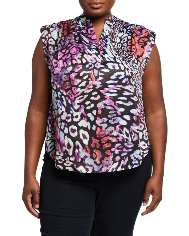 Plus Size Odelia Printed Top