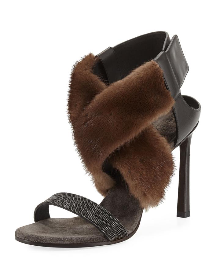 Mink Fur & Monili