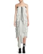 Strapless Silk Cargo