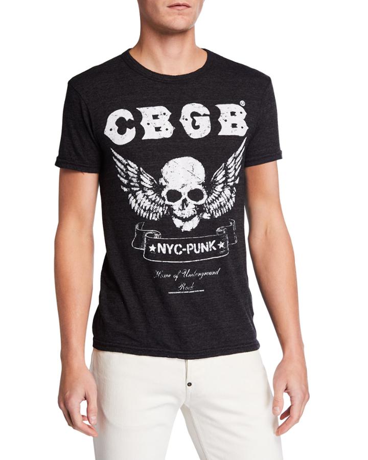 Men's Cbgb Triblend Crewneck T-shirt