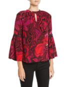 Brinley Bell-sleeve Floral