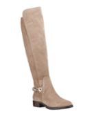 Skylar Over-the-knee Suede Chain Riding Boots