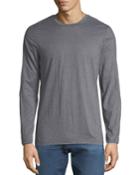 Men's Active-stretch Heathered Crewneck Tee