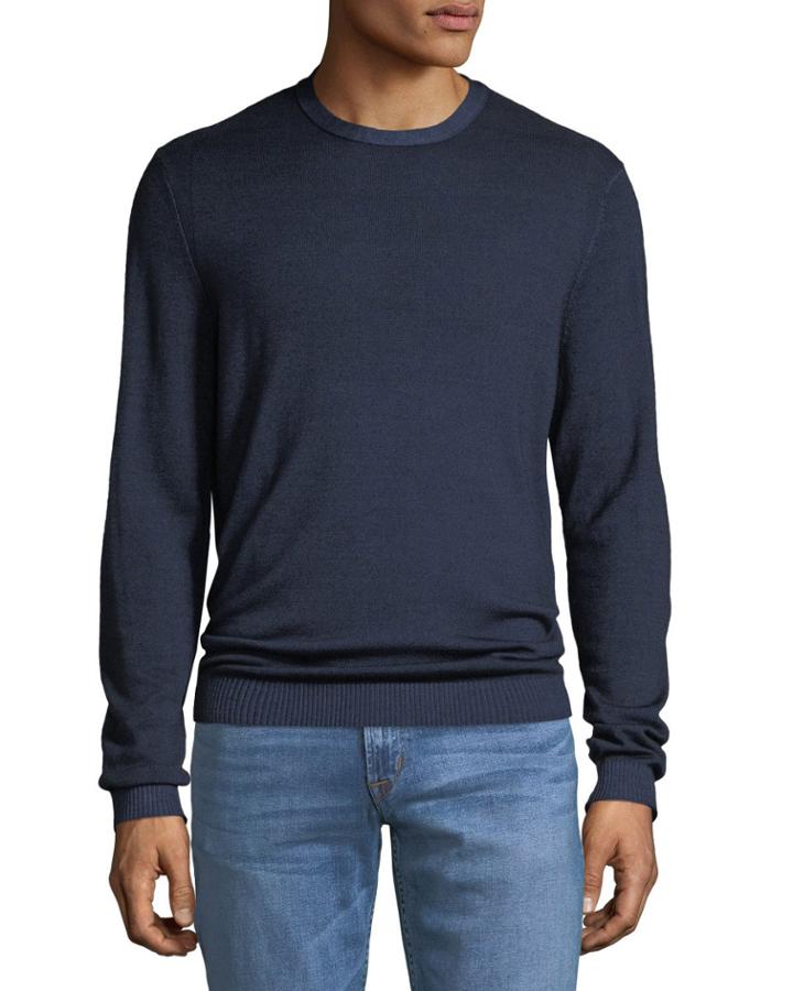 Men's Merino Wool Pullover
