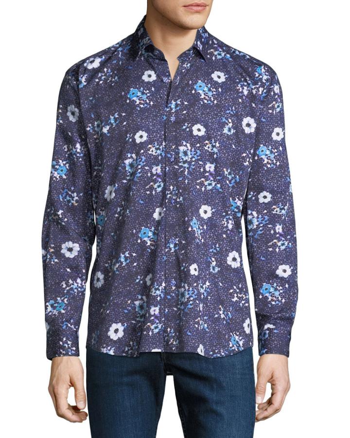 Men's Shape-fit Fibonacci Breakthrough Printed