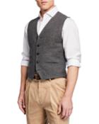 Men's Wool-cashmere Waistcoat Vest