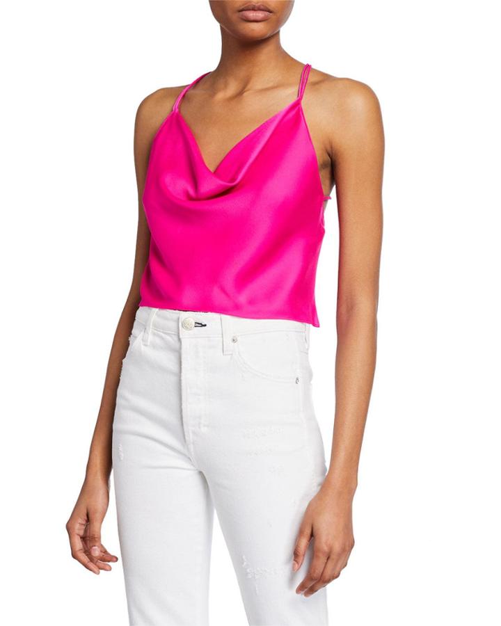 Daniels Cowl-neck Cross-back