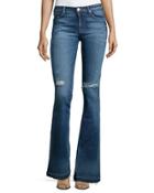 Mia Mid-rise Flared Jeans, Beaudry