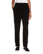 Velvet Single-pleat Trousers