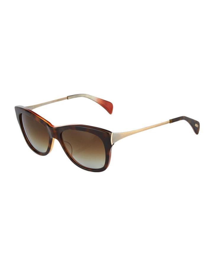 Milla Square Tortoiseshell Acetate