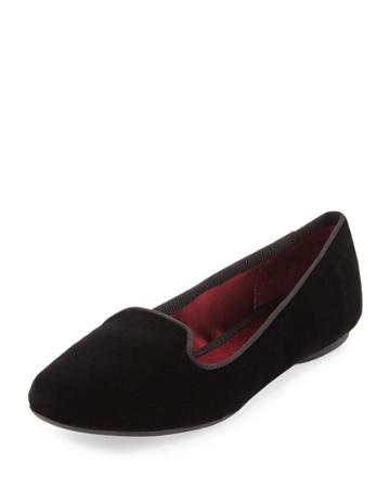 Splendid Cannes Velvet Loafer, Black -