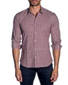 Men's Modern-fit Gingham Long-sleeve