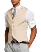 Men's Single Breasted Gilet Vest