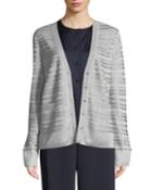 Sequin Welted-stitch Cardigan