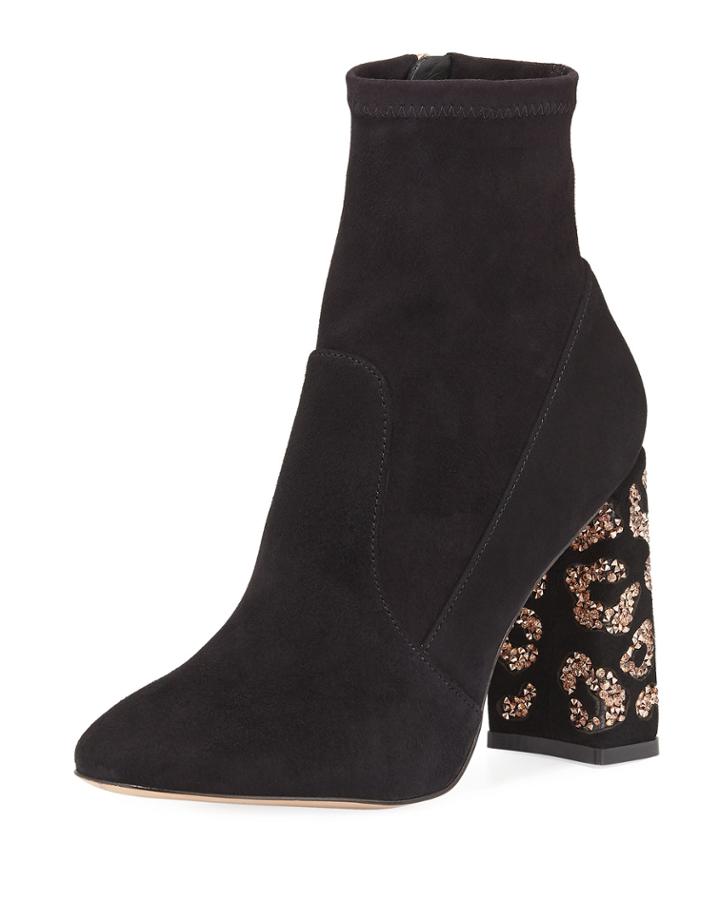 Sam 110mm Embellished-heel Boot