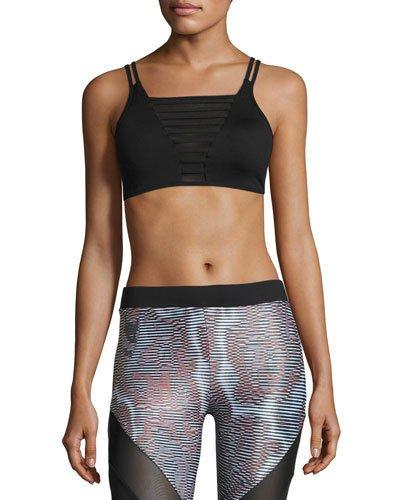 Ladder Versatility Sports Bra, Black