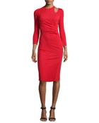 Long-sleeve Ruched
