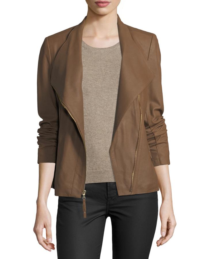 Ponte-panel Asymmetric Zip