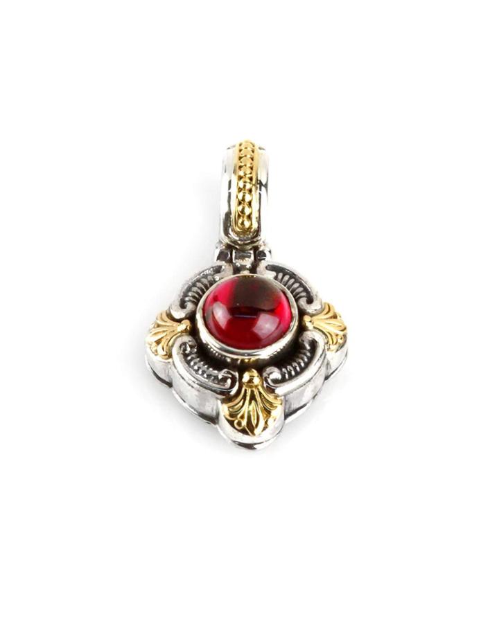 Rhodolite Garnet Pendant