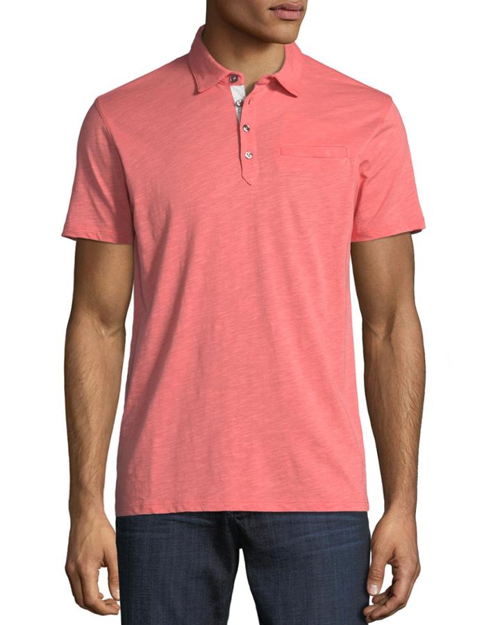 Slub Knit Polo