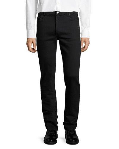 Slim-straight Stretch-denim Jeans