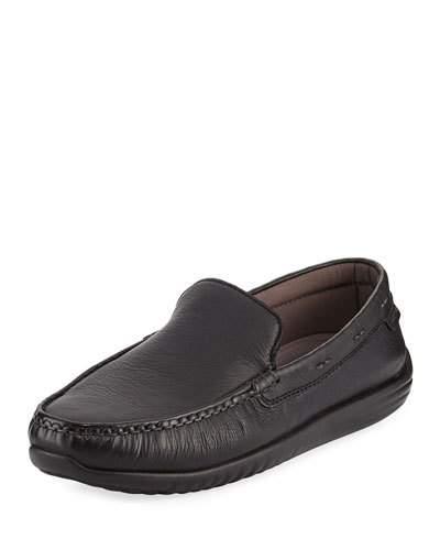 Lisbon Venetian Ii Moccasin, Black