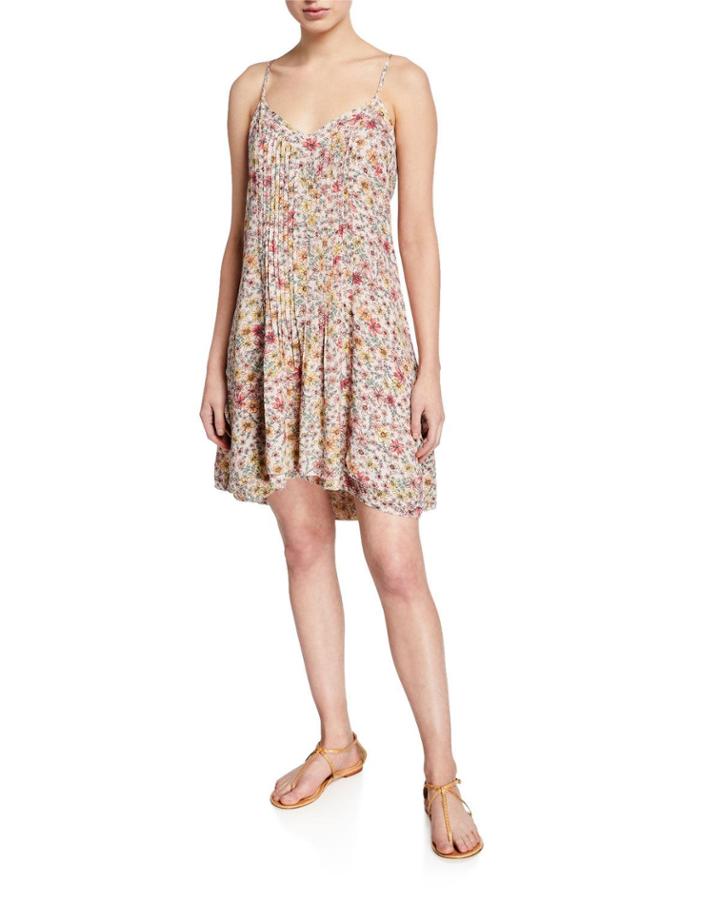 Spring Ahead Floral-print Tank Dress