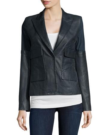 Long-sleeve Combo Jacket,