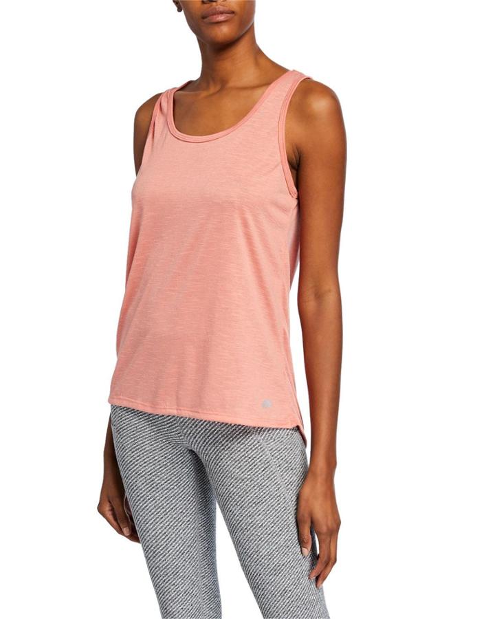 Sleeveless Tank W Keyhole Back Detail