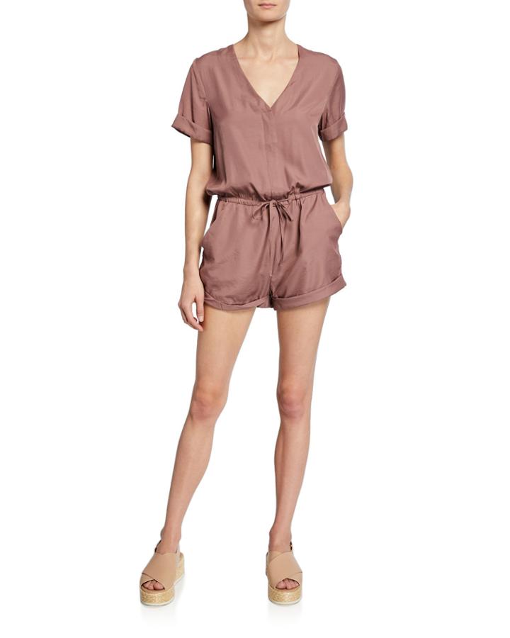 Drawstring Romper