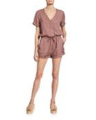 Drawstring Romper