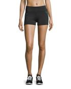 Madison Laser-cut Shorts, Black/ceramic