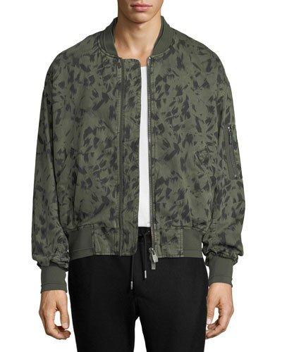 Jordan Camo-print Bomber Jacket