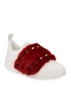 Rockstud Furry Low-top