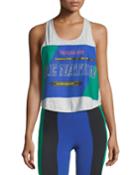 Countback Logo Cropped Racerback Tank