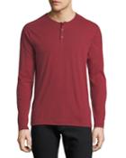 Slub Cotton Henley T-shirt