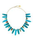 Turquoise & Copper-infused Necklace