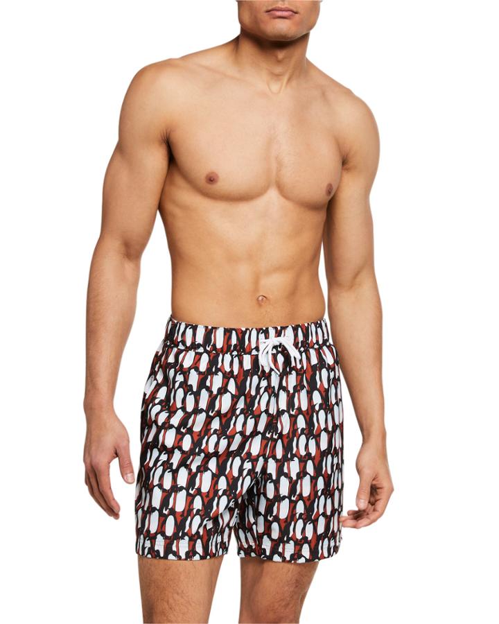 Men's Large Penguin-print