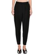 Slim-fit Tapered-leg Cropped Wool-blend Pants